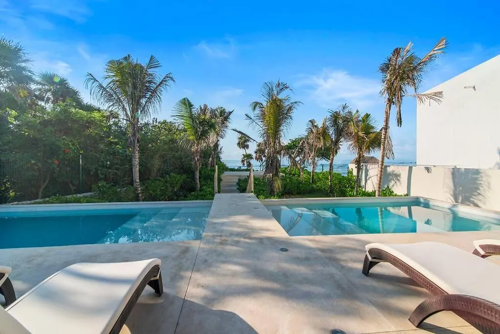 Akumal Secret Walk To Beach Pools With Ocean Views