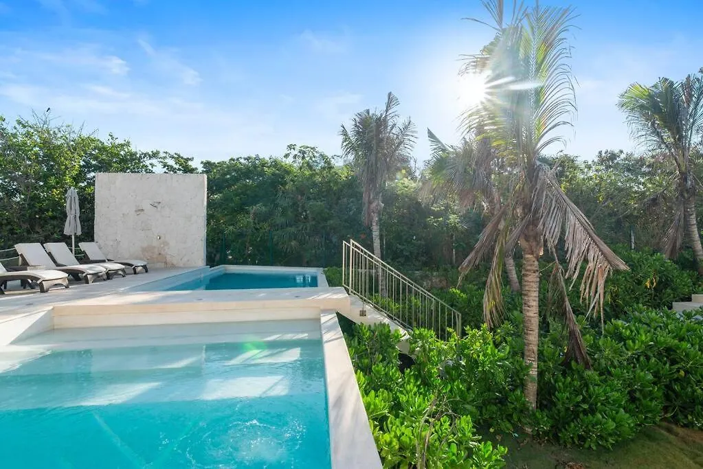 Apartment Akumal Secret Walk To Beach Pools With Ocean Views Mexico